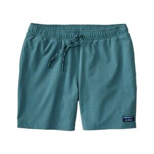 NEW LL Bean Supplex Sport Short Lined Hiking Swimming Outdoor Nature UPF50 Sz L